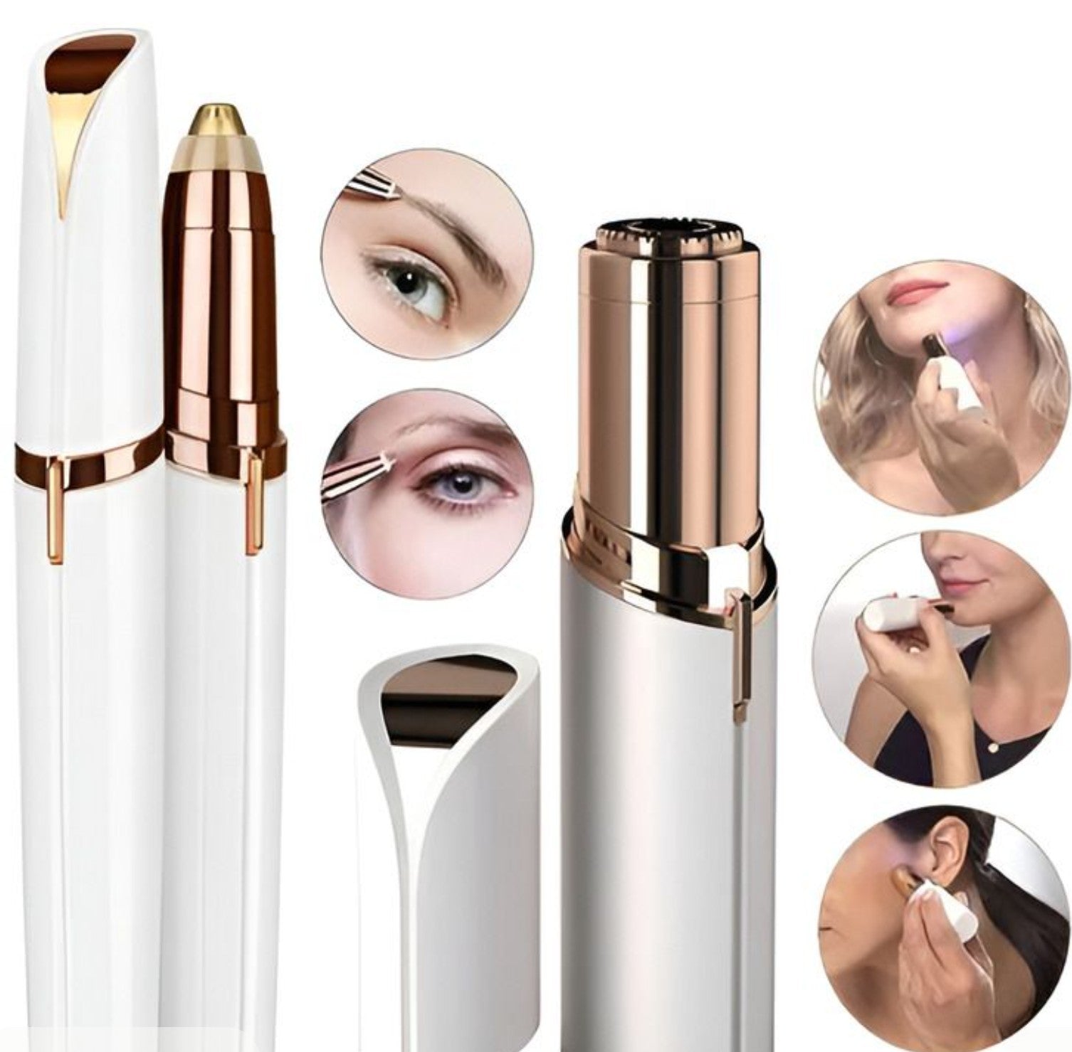 FABULOSO KIT DEPILADOR DE CEJAS Y DEPILADOR FACIAL