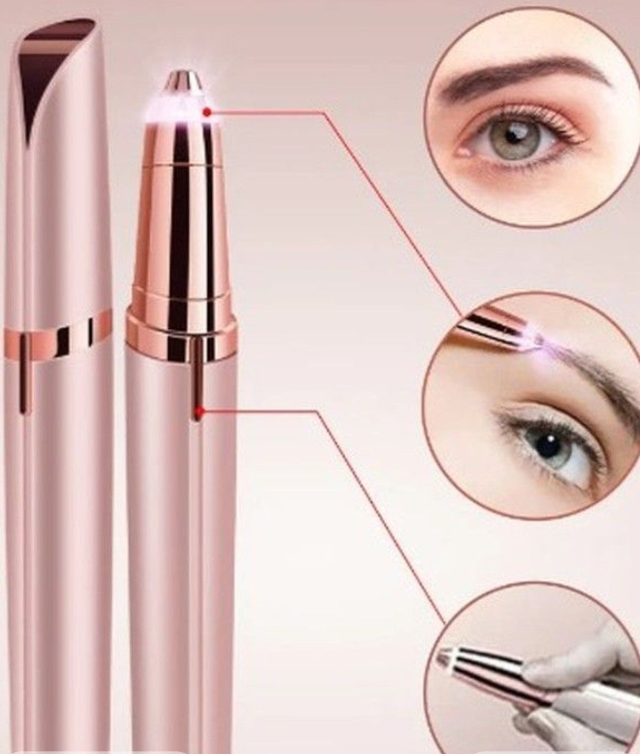 FABULOSO KIT DEPILADOR DE CEJAS Y DEPILADOR FACIAL