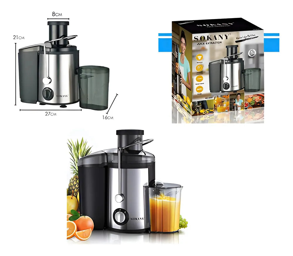 JUICE MASTER PRO™ – Extractor 3 en 1 + ENVIO GRATIS