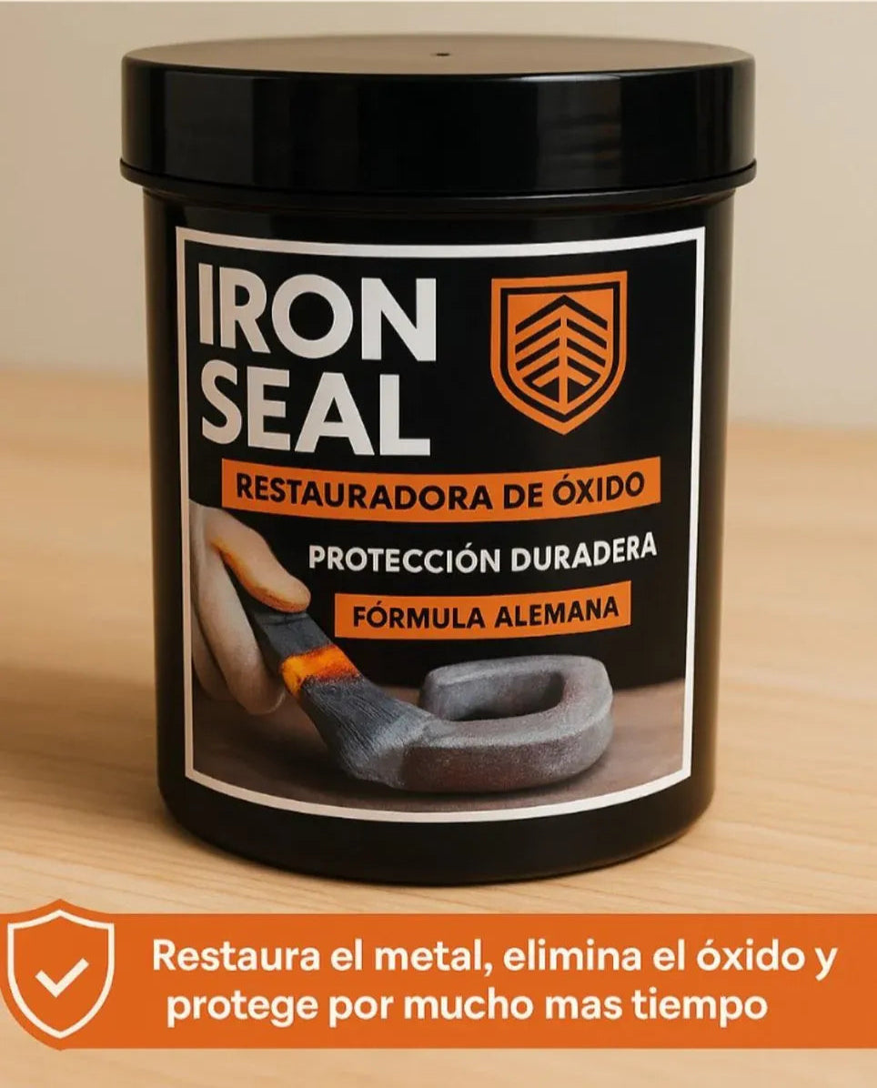 IRON SEAL™ La barrera definitiva contra el óxido, la corrosión y el desgaste